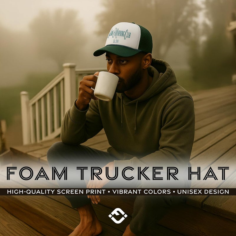 Funky Junque Premium Mesh Snapback Trucker Hat - Stylish Comfort for All - Patriotic, Humor & More - Image 2